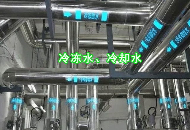冷凍水（熱水）、冷卻水